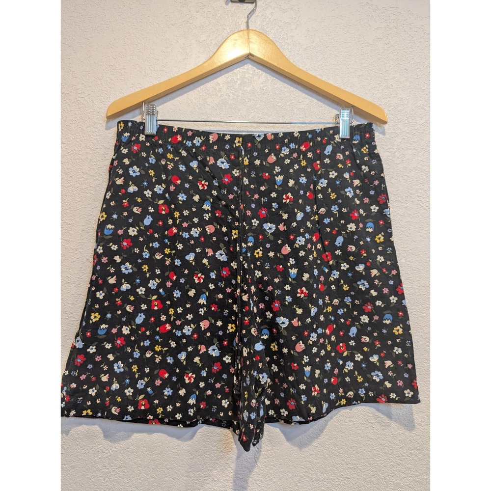 Vintage Floral Print‎ Shorts G.W. division of Graff Size S 0220